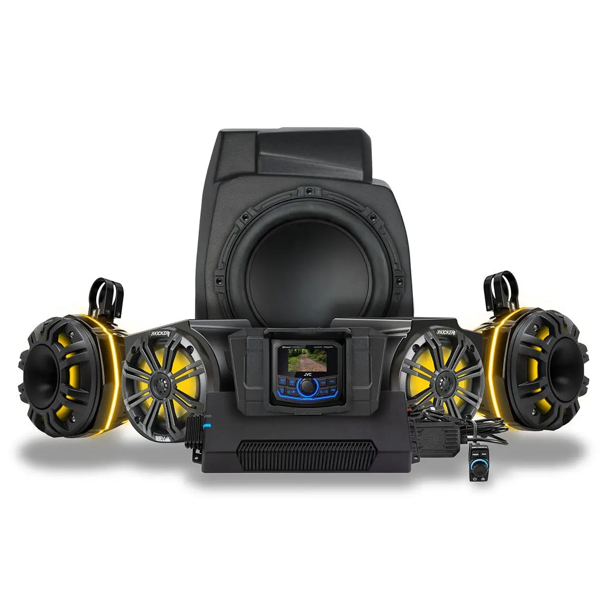 2020-2024 Polaris® Rzr Pro Series Phase-6 K-Spec 6-Speaker 1400Watt System W/Jvc 1