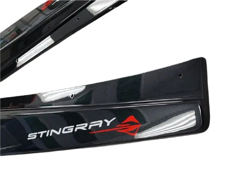 American Hydrocarbon -- Chevrolet Corvette C8 -- 1Vm Aeromax Front Lip Splitter W/ Stingray Logo 2