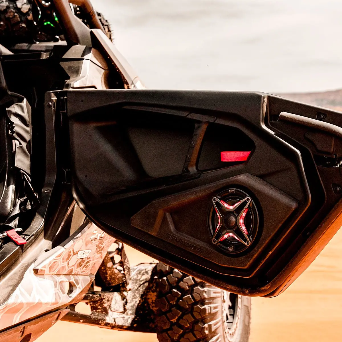 2024-2025 Can-Am® Maverick R 6.5" Lower Door-Pocket Speaker-Pods 2