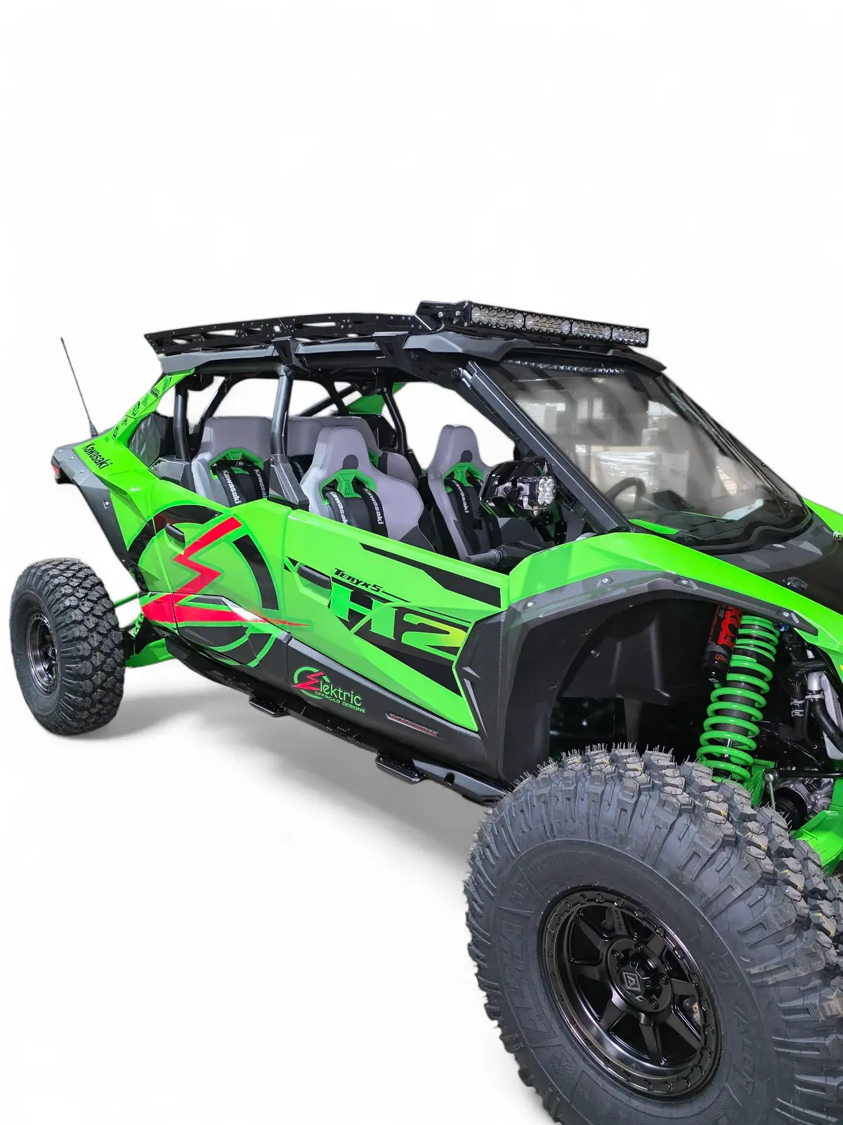 2026+ Kawasaki Teryx H2 Volt Rock Steps 1