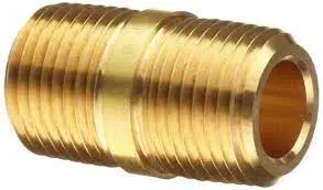 Brass Close Nipples - Mpt 1