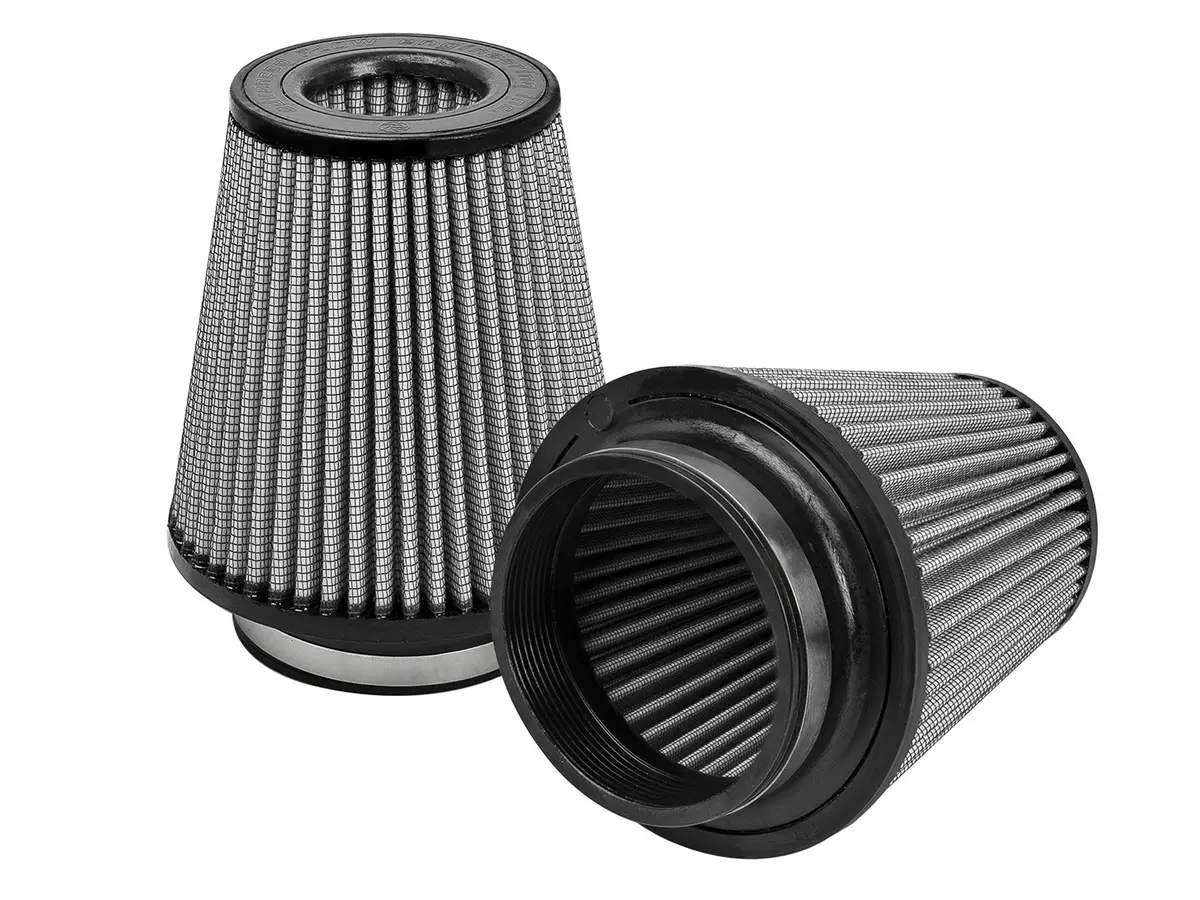 Afe: Magnum Flow Pro Dry S Air Filters 4-1/2"F X 7"B X 4-1/2"T (Inv) X 7"H In. (Qty.2) 1