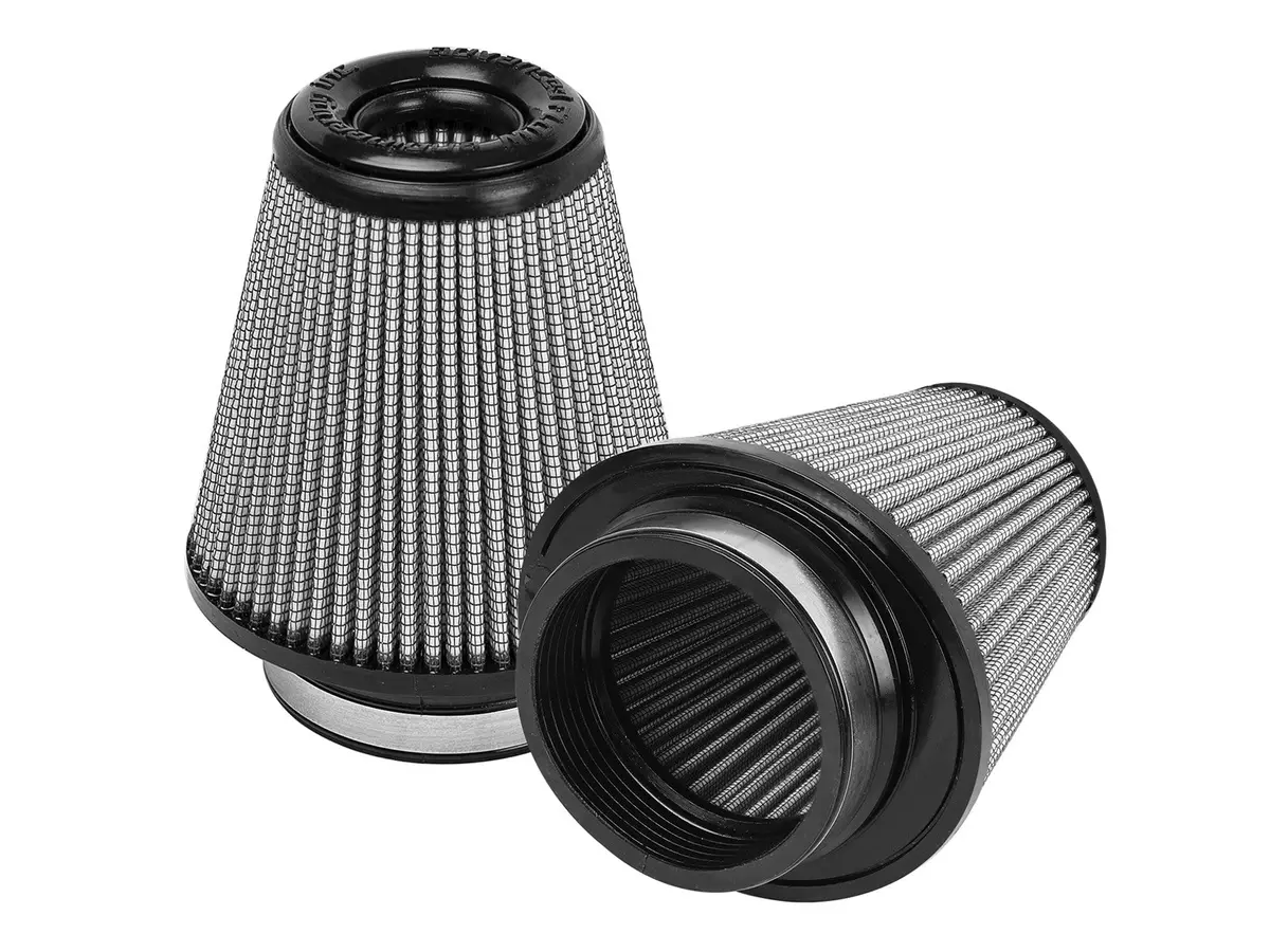 Afe: Magnum Flow Pro Dry S Air Filters 3-1/2"F X (5-3/4" X 5")B X 3-1/2"T (Inv Dome) X 6"H In. (Qty.2) 1