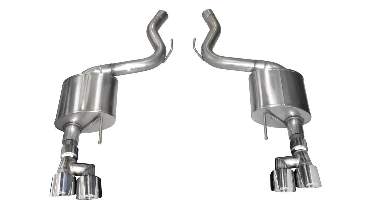 Corsa 2018-2020 Mustang Gt Coupe - Sport Sound Level 3" Axle-Back Twin 4" Tips 1