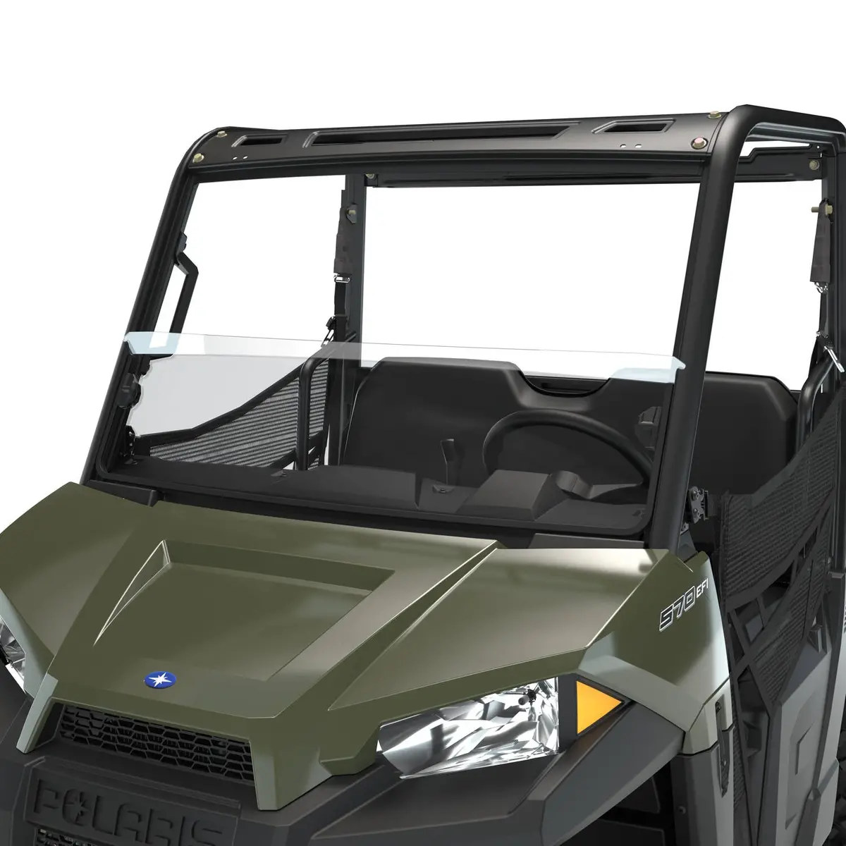 2883320 Lock & Ride Half Windshield - Poly 1