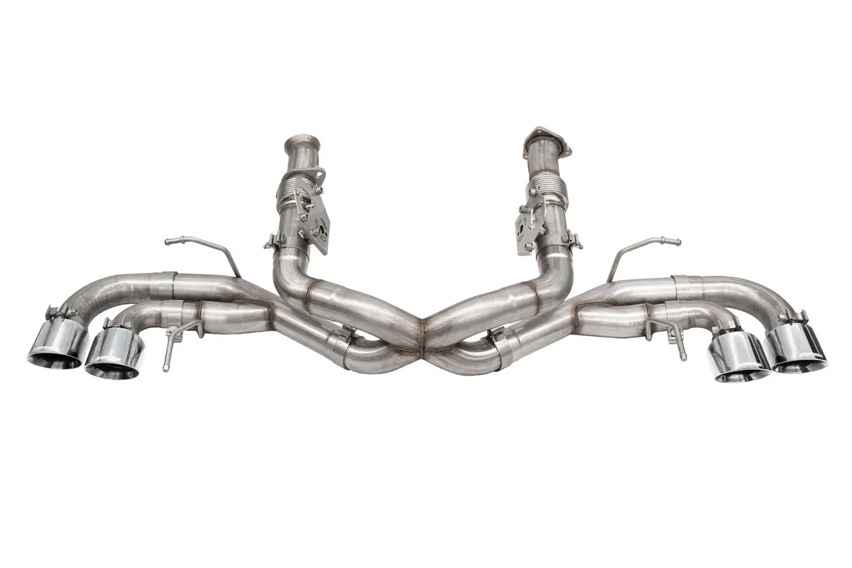 Corsa 2020 Corvette C8 - Xtreme Sound Level / 3" Cat-Back Quad 4.5" Tips 1