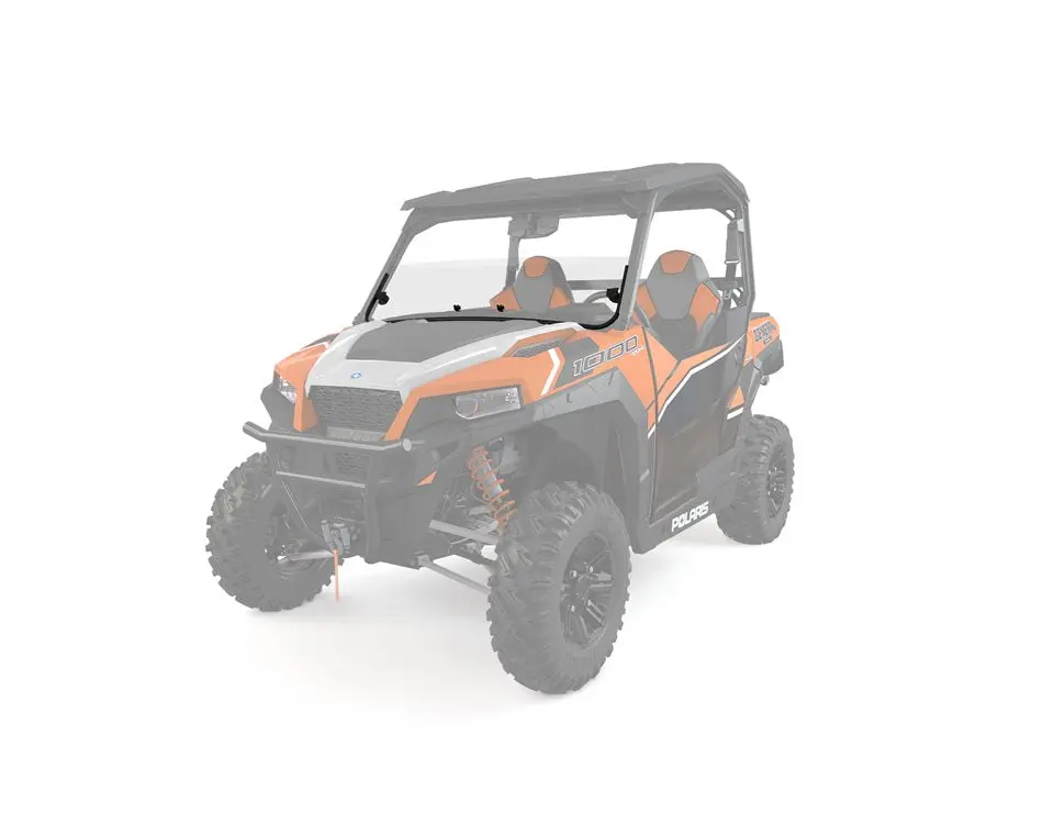 Lock & Ride Half Windshield - Poly, Part 2881111 2