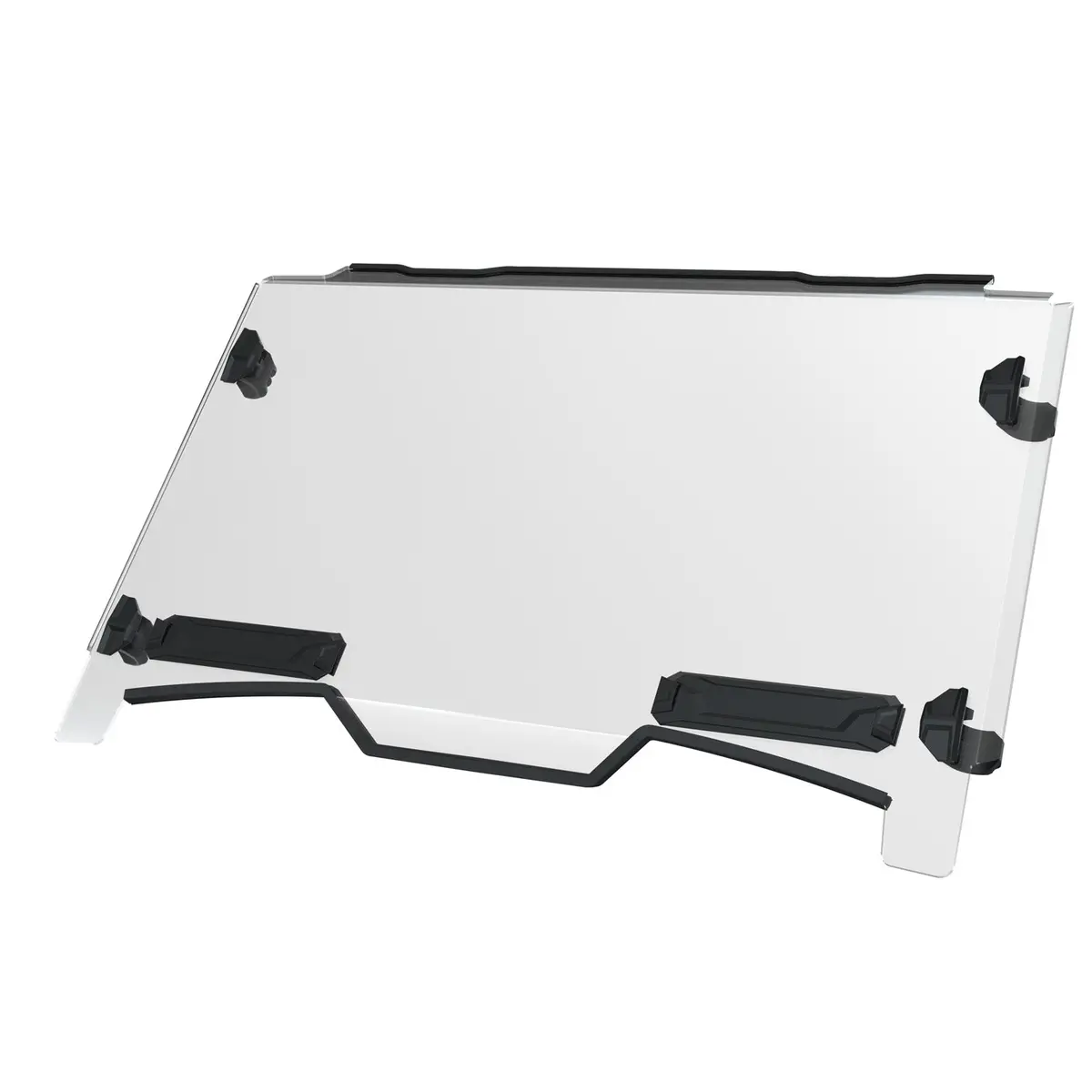 Lock & Ride Full Vented Windshield - Hard Coat Poly 2884911 1