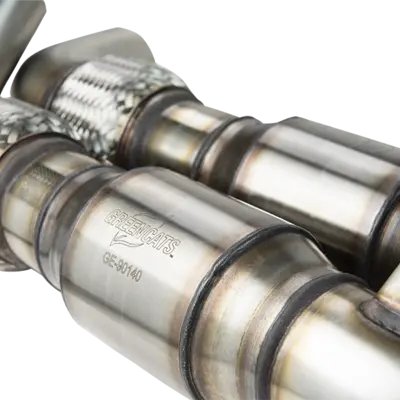 Kooks Headers & Exhaust: 2015+ Ford Mustang Shelby Gt350 / Gt350r Green Catted X-Pipe 2