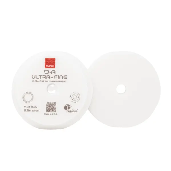 Rupes D-A Ultra Fine Finishing Pad (White) 8