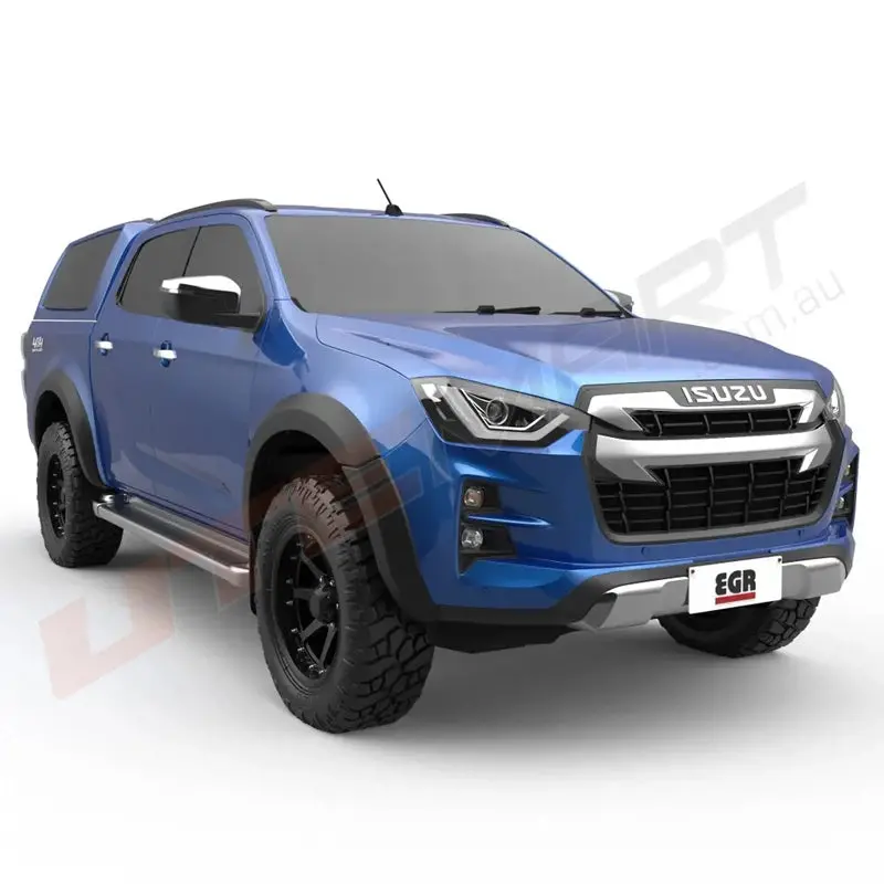Dmax 09/2020 + Egr Flares Full Set Utlra Matte Black 1