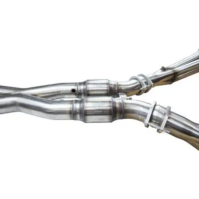 Kooks Headers & Exhaust:  2006-2013 C6 Corvette Z06/Zr1 3" X 3" Green Catted X-Pipe 1