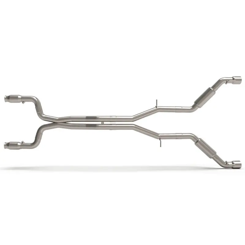 Kooks: 2016-21 Chevrolet Camaro Ss/Zl1 -- 3" Green Catted Header-Back Street Screamer Exhaust W/ Polished Tips 1