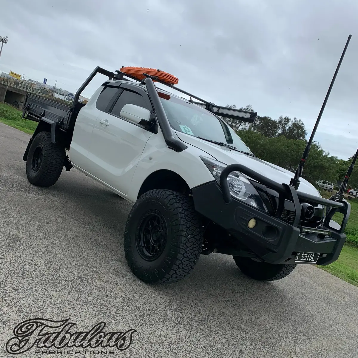 Mazda Bt50 2012-2020 Stainless Snorkel 1