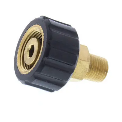 22Mm Screw Coupler X 1/4 Qc Plug Adapter (6451) 1