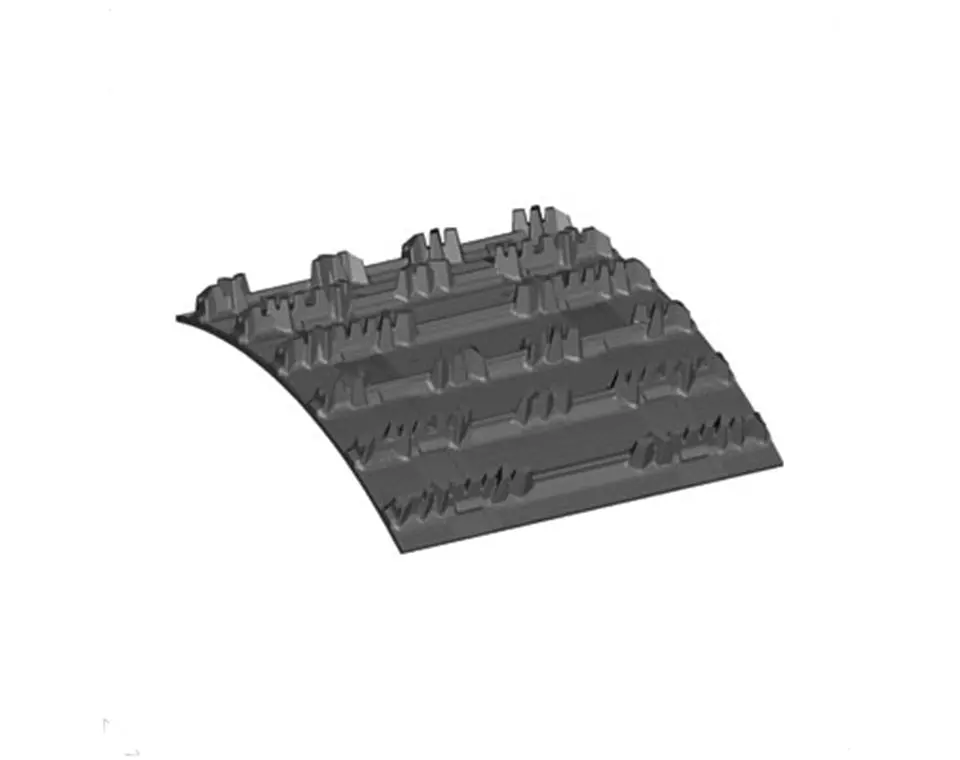 Intense 15" X 136" X 1.5" Snowmobile Track, Part 5413543 1