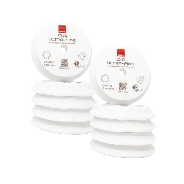Rupes D-A Ultra Fine Finishing Pad (White) 9