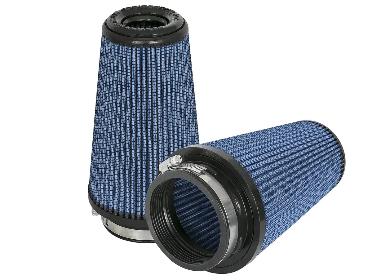Afe: Magnum Flow Pro 5R Air Filters (Pair) 3-1/2"F X 5"B X 3-1/2"T (Inv Dome) X 8"H In. (1 Pr) 1