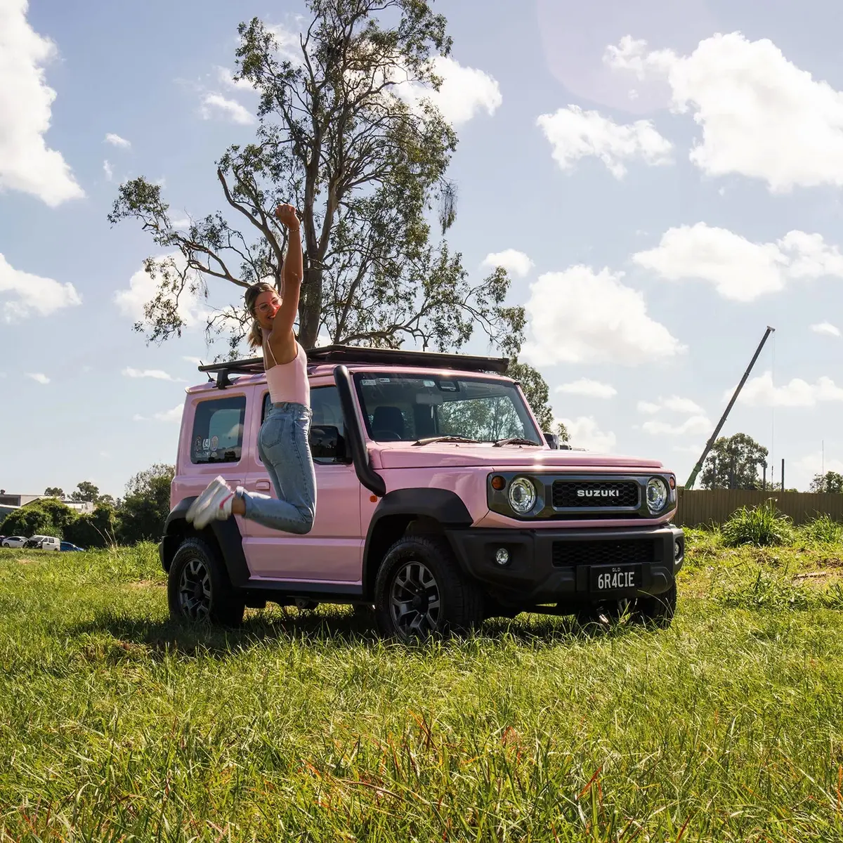 Suzuki Jimny Short Entry Stainless Snorkel 1
