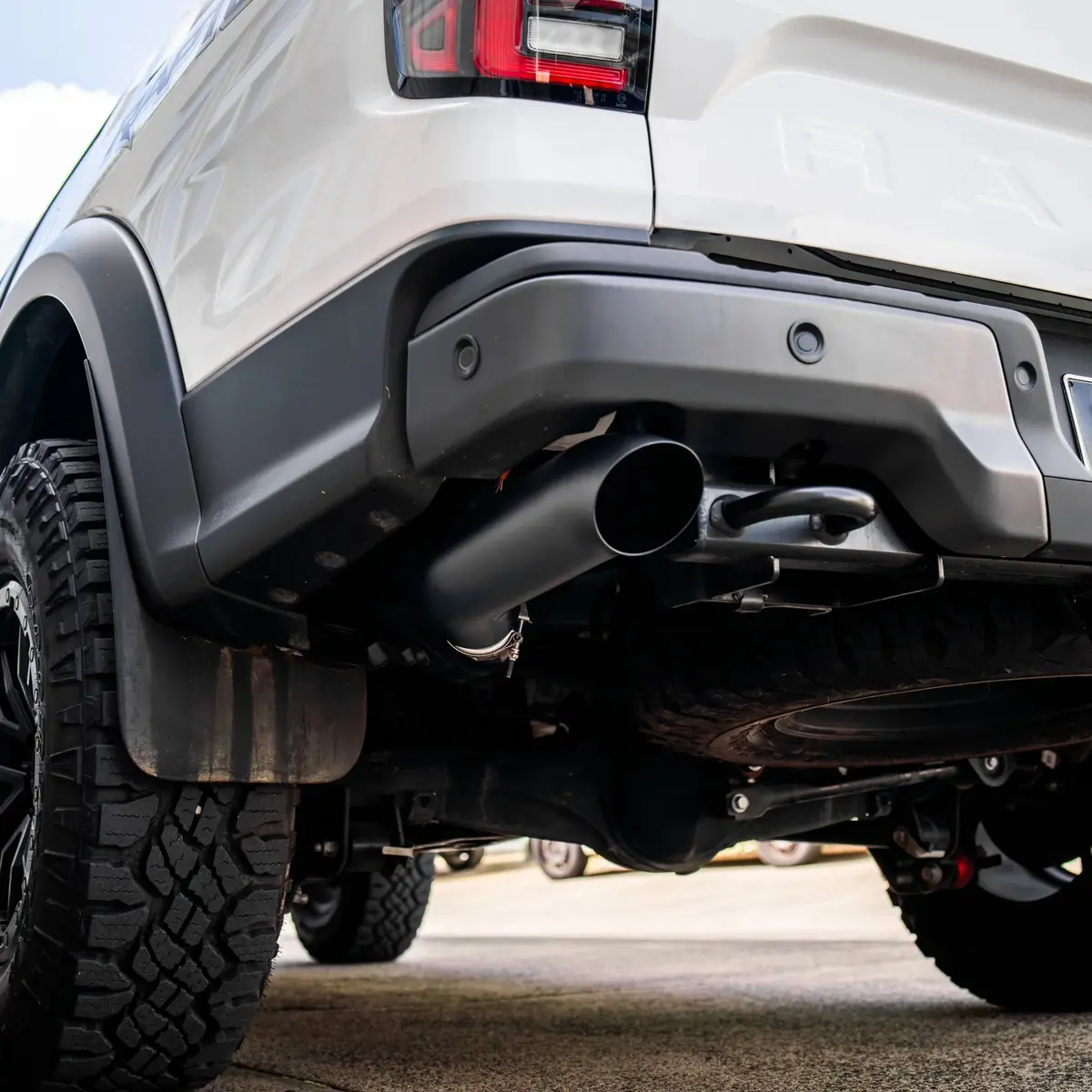 Ford Ranger Raptor 2022+ 4 Inch Exhaust Tip Conversion 1