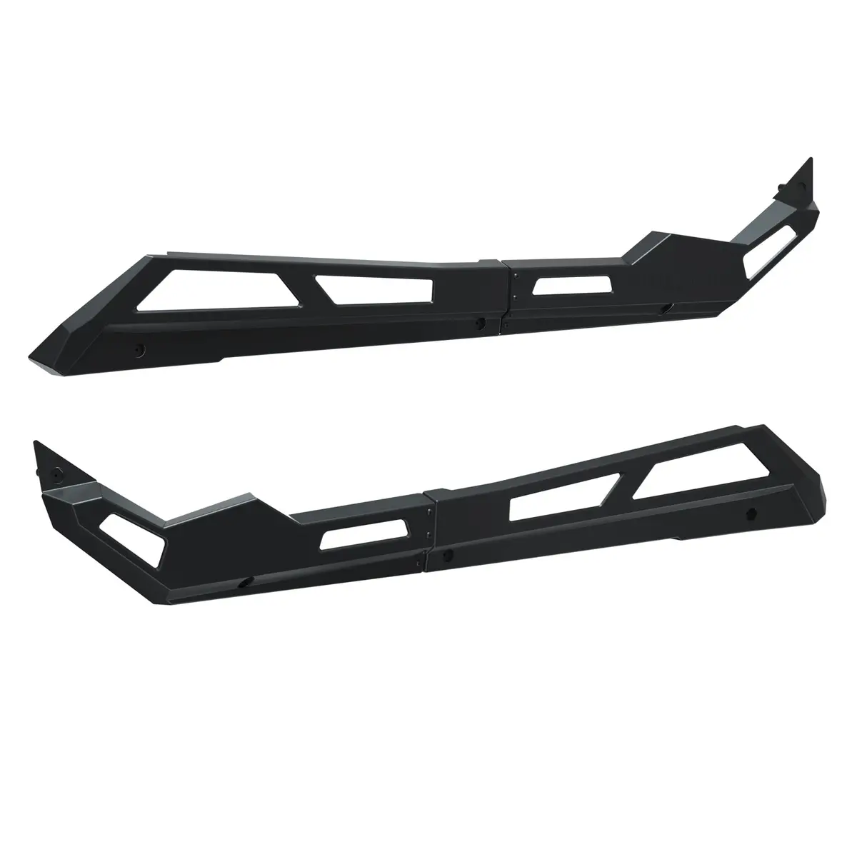 Low Profile Rock Sliders, 4-Seat, Indy Red 1