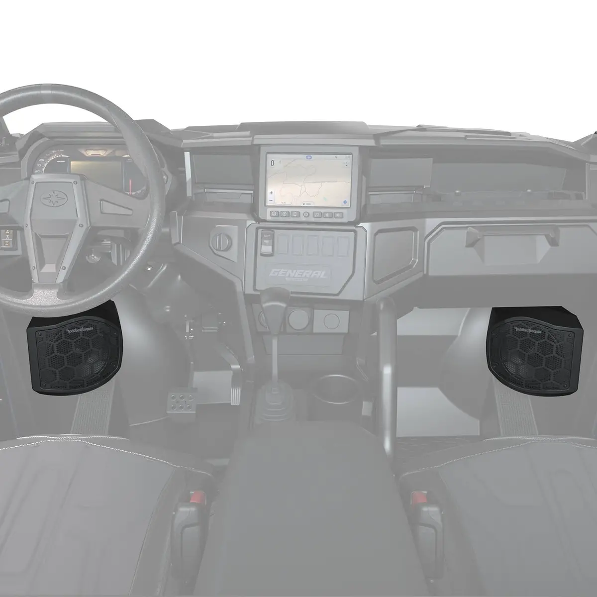Stage 4 Ride Command Audio Kit By Rockford Fosgate® 1