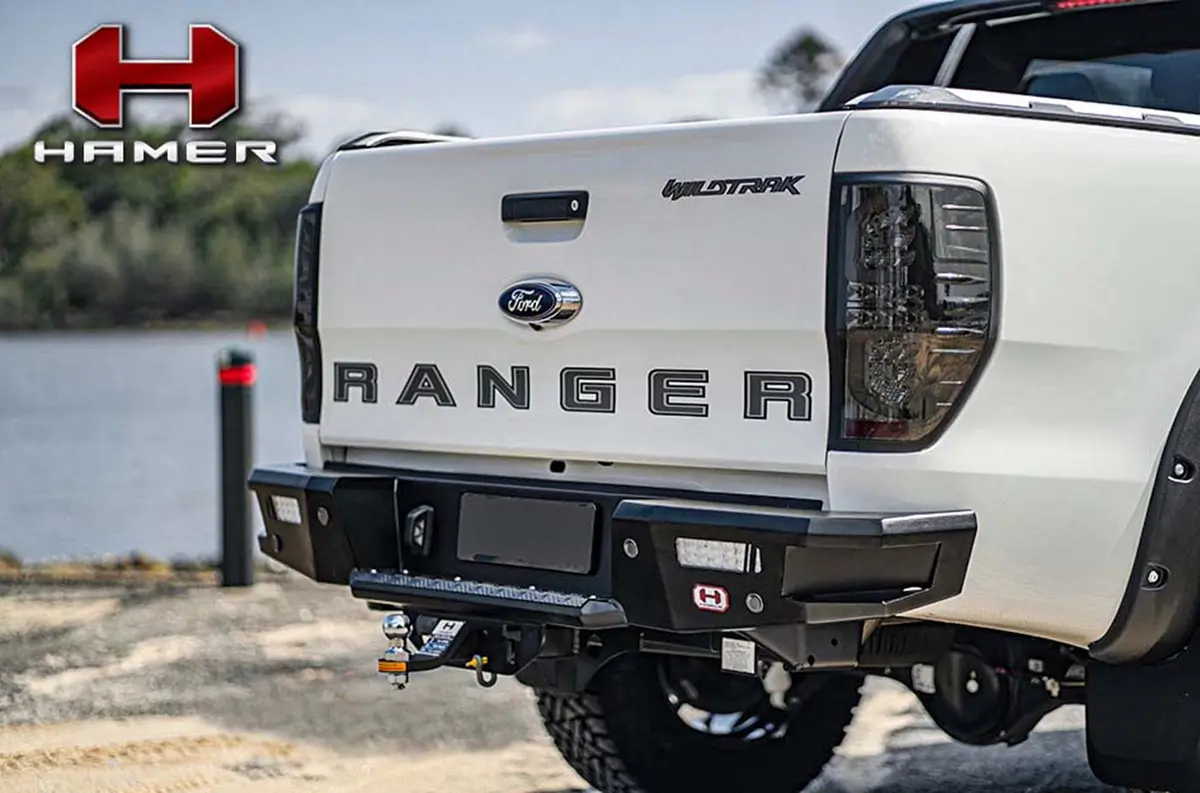 Hamer M-Series Rear Bar For Ford Ranger Px2, Px3 (2015 – 2022) 1