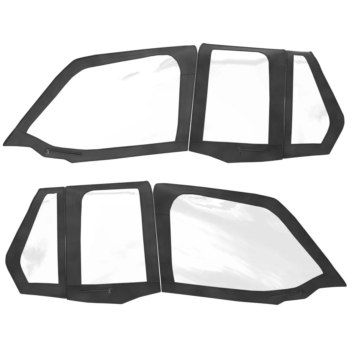 Canvas Upper Doors 4-Seat 1