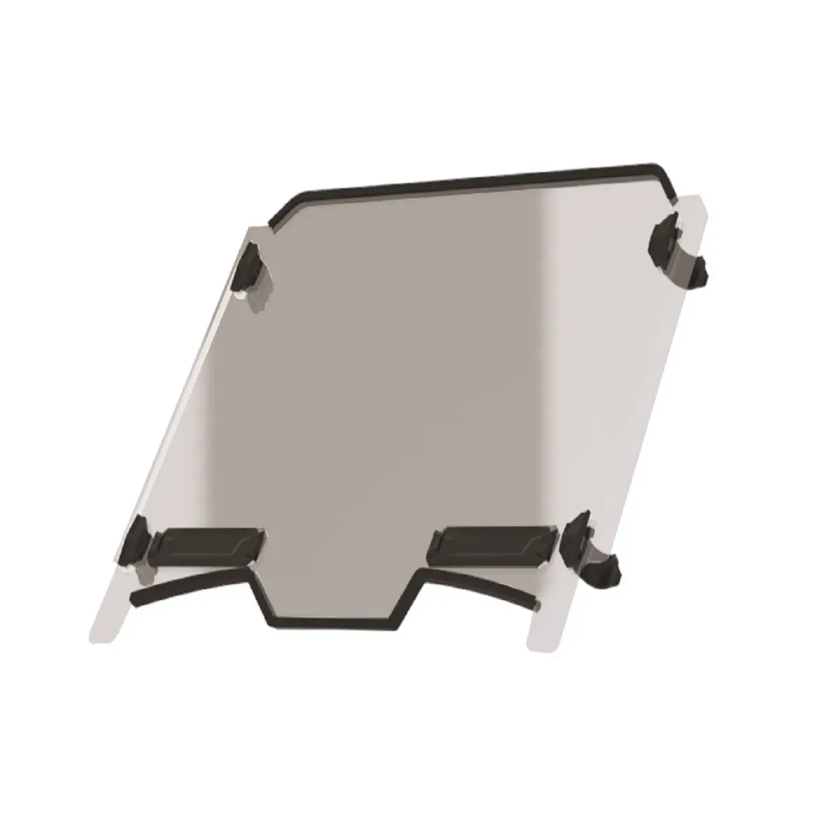 Hard Coat Poly Vented Full Windshield 1