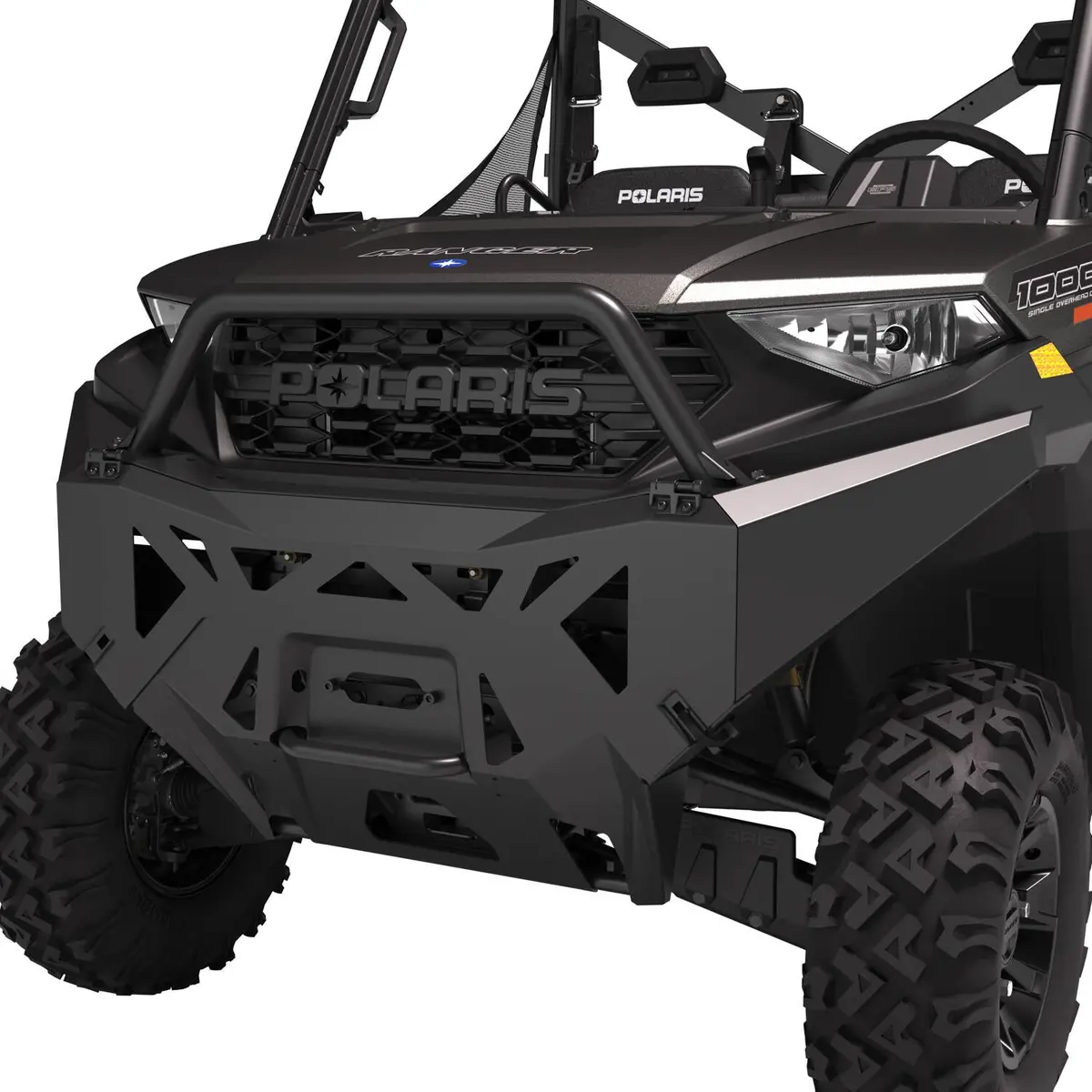 Hd Front Brushguard - Black, Part 2885105 1