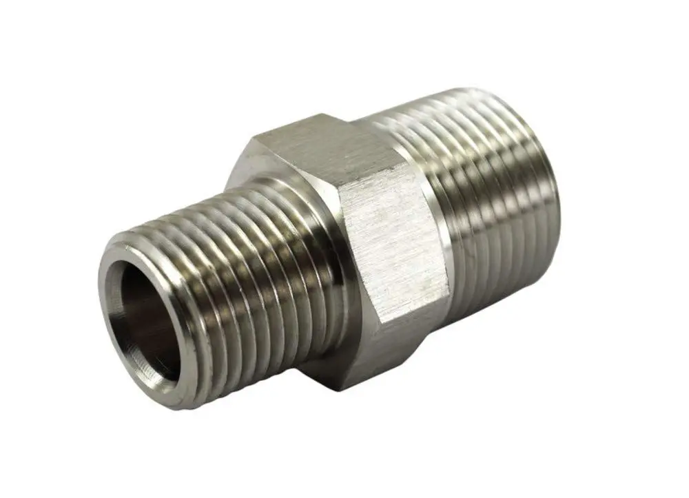Heavy-Duty Steel Hex Nipples – Standard Pipe Fitting Series