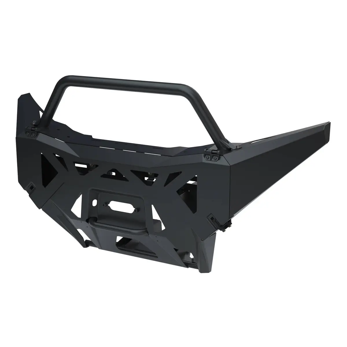 Hd Front Brushguard - Black, Part 2884216 1