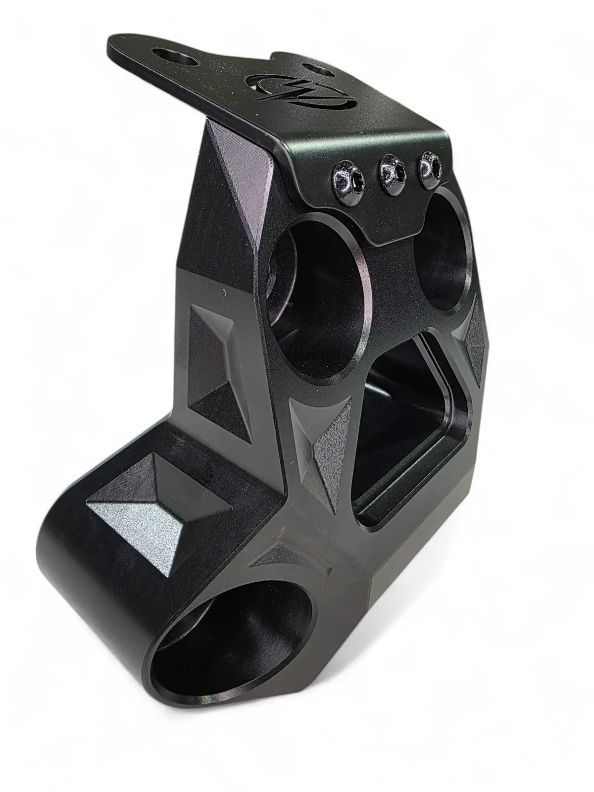 2024+ Can Am Maverick R Billet Radius Rod Plate (Black) 1