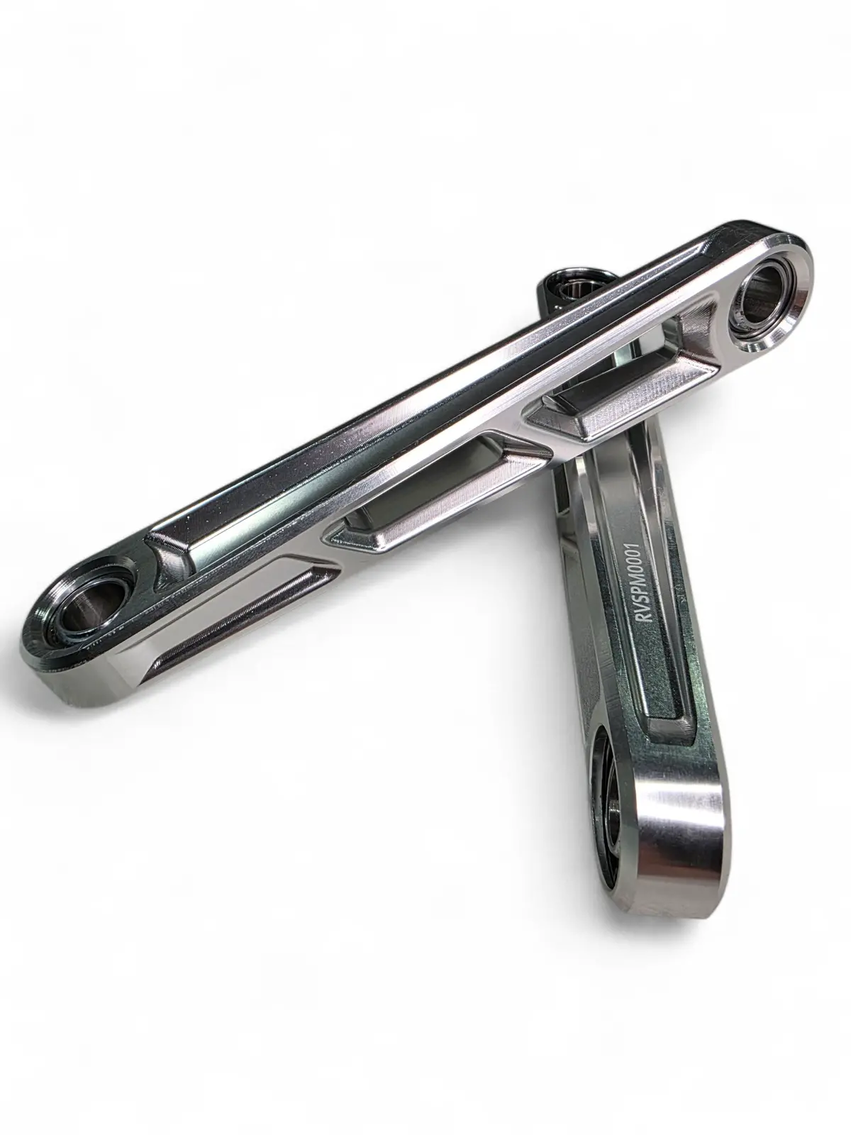 2024+ Can Am Maverick R Front Sway Bar Links Anodized (Clear) 2