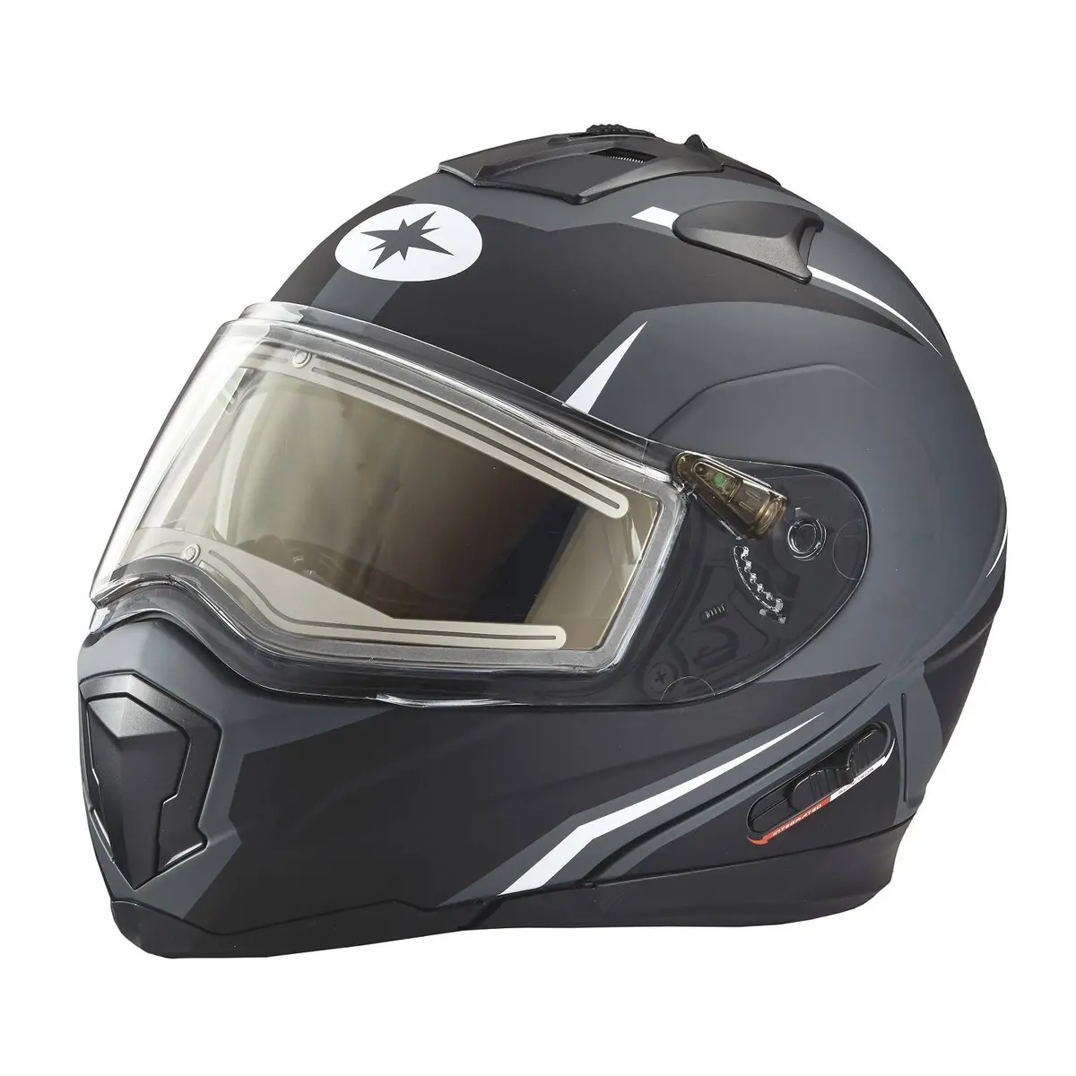 Modular 2.0 Adult Helmet With Electric Shield, Black/Pink 8