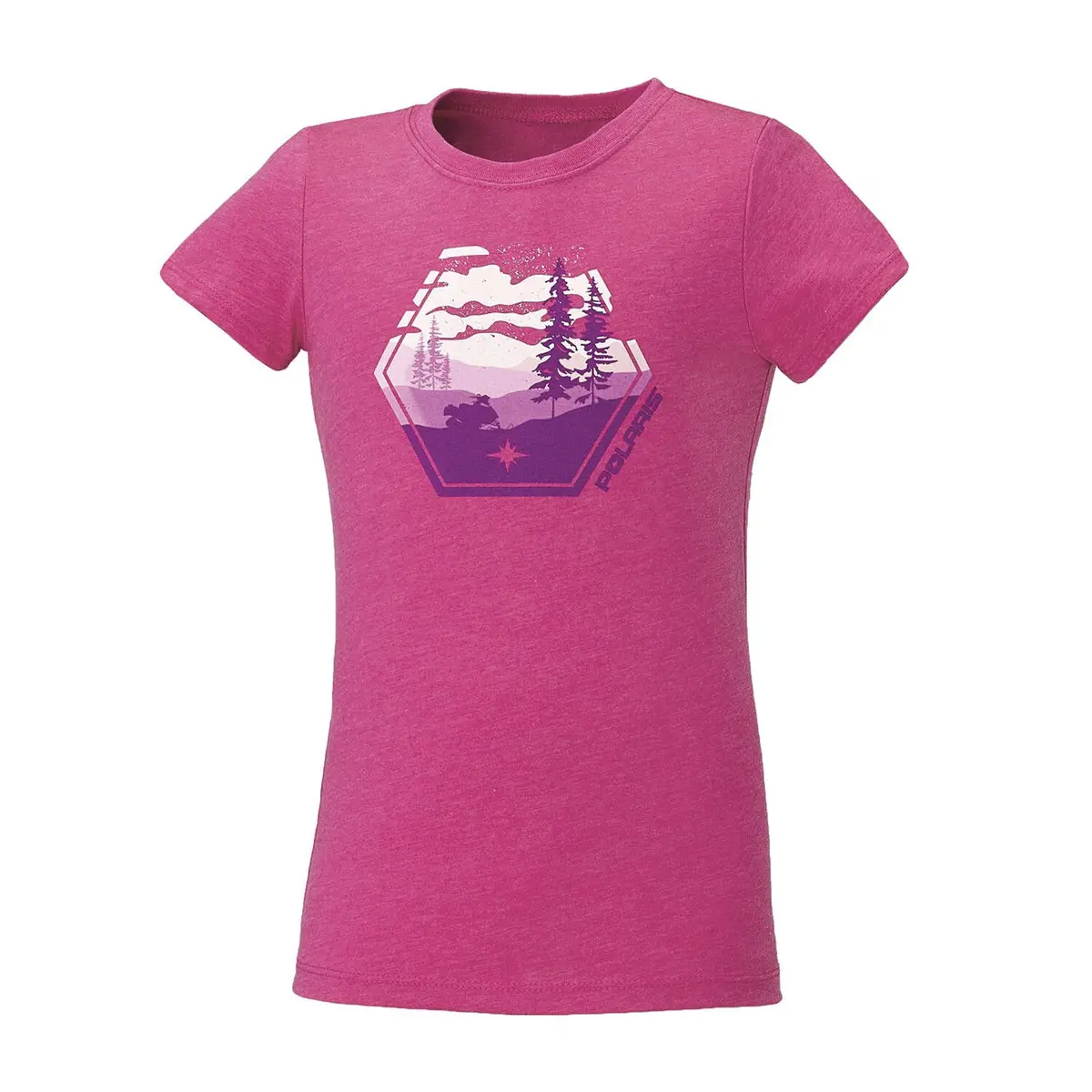 Youth Scenic Graphic T-Shirt, Navy Heather 4