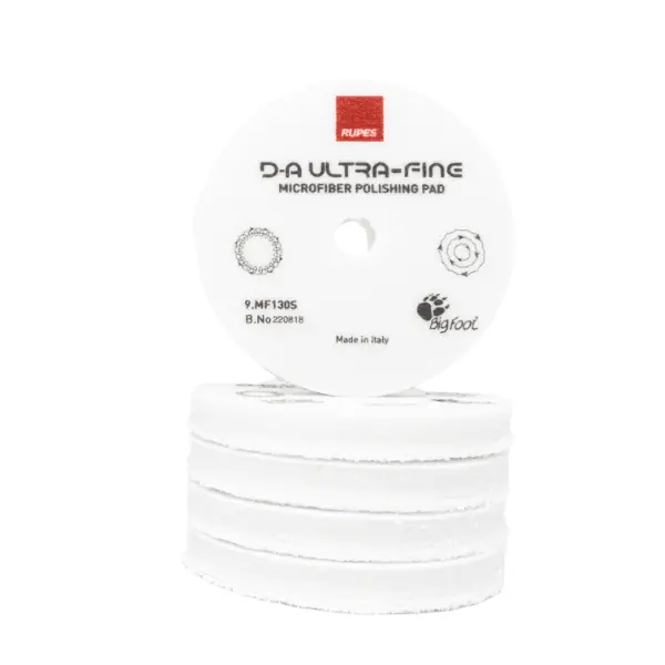 Rupes D-A Ultra-Fine Microfiber Pad (White) 6