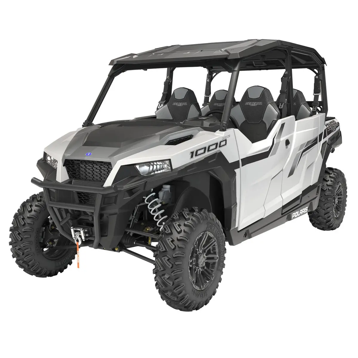 4-Seat Premium Poly Roof, Black 2