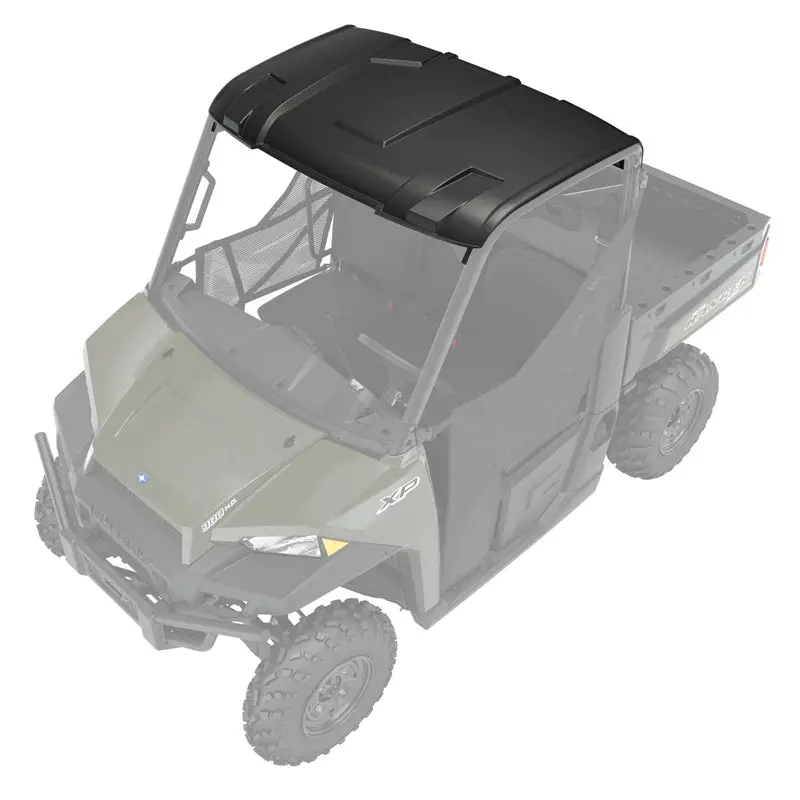 Poly 3-Seat Premium Roof With Lock & Ride Technology With Liner, Black 1