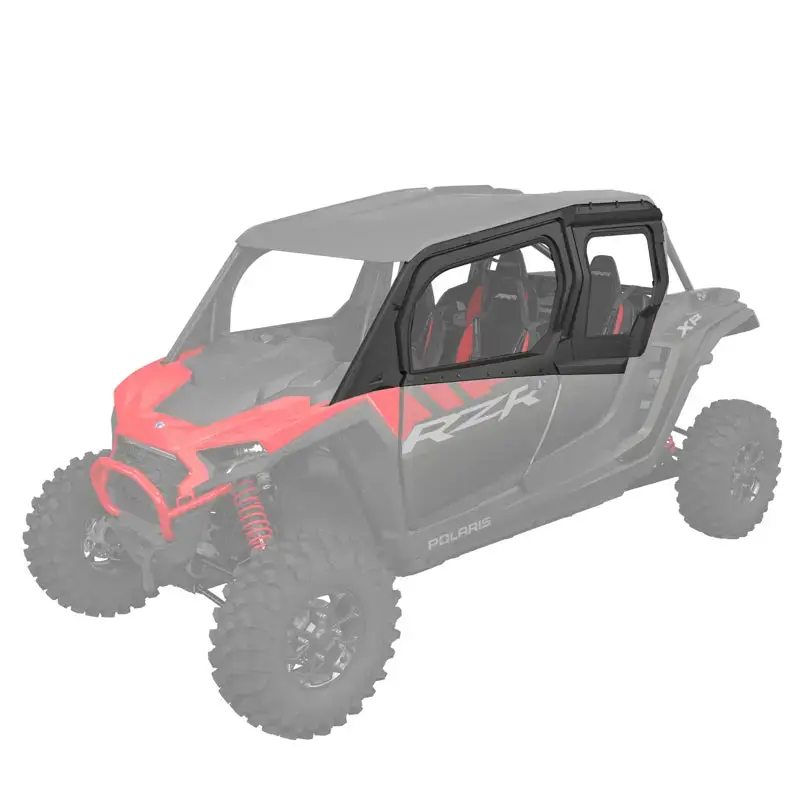 2884534 Zip Window Upper Doors For Rzr Xp 4 1000, Front & Rear, Poly, Set Of 2 1