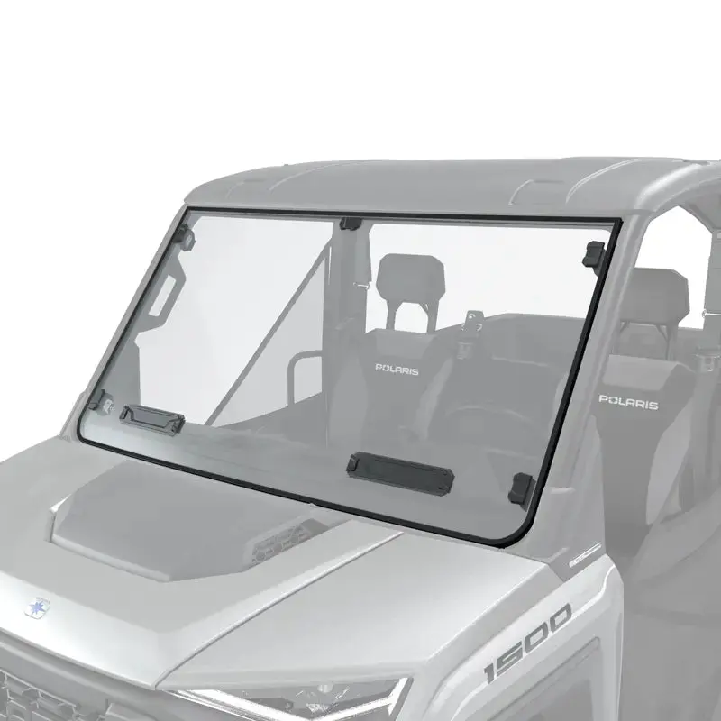 2889089 Lock & Ride Hard Coat Poly Full Windshield - Vented 1