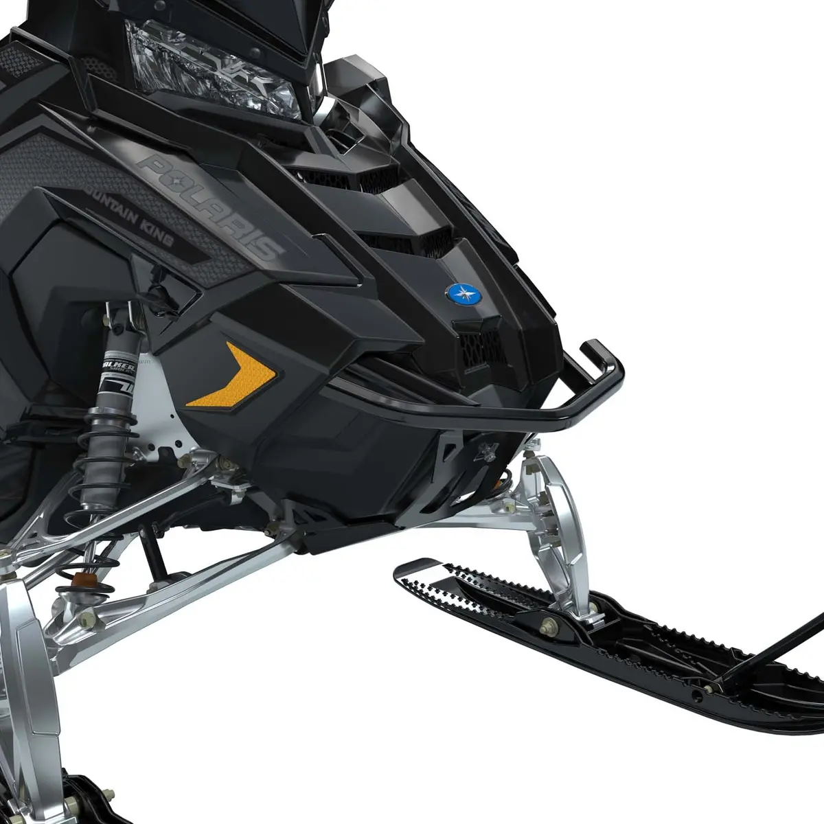 Axys Monarch Aluminum Front Bumper, Black 2