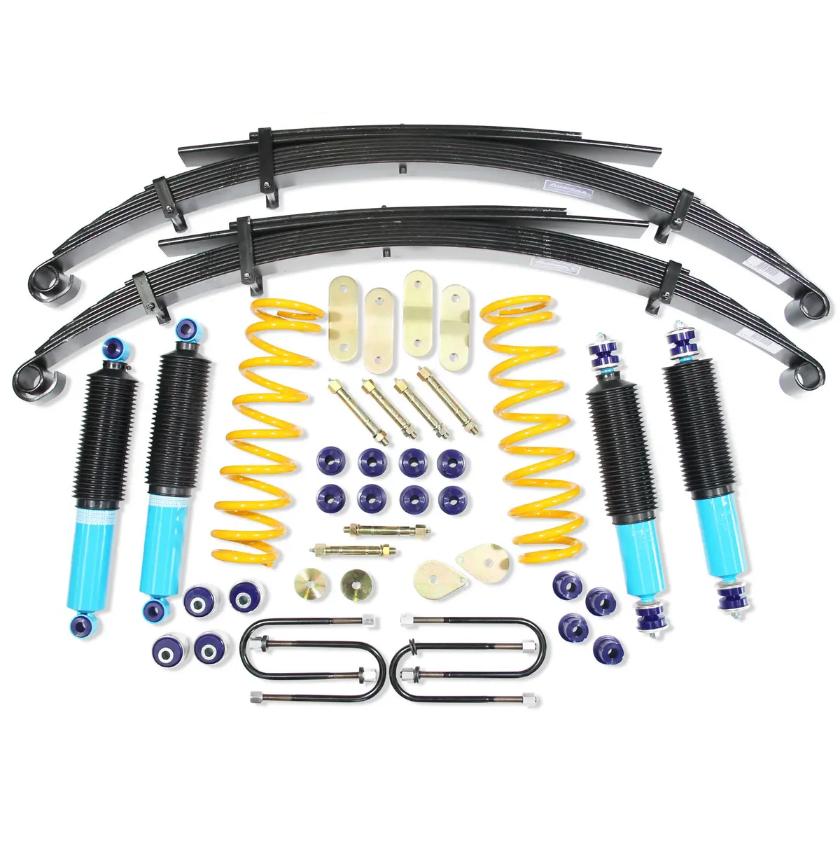 2 Inch Formula 4X4 Big Bore Lift Kit To Suit Toyota Landcruiser 78/79 Series - 1999-On 1