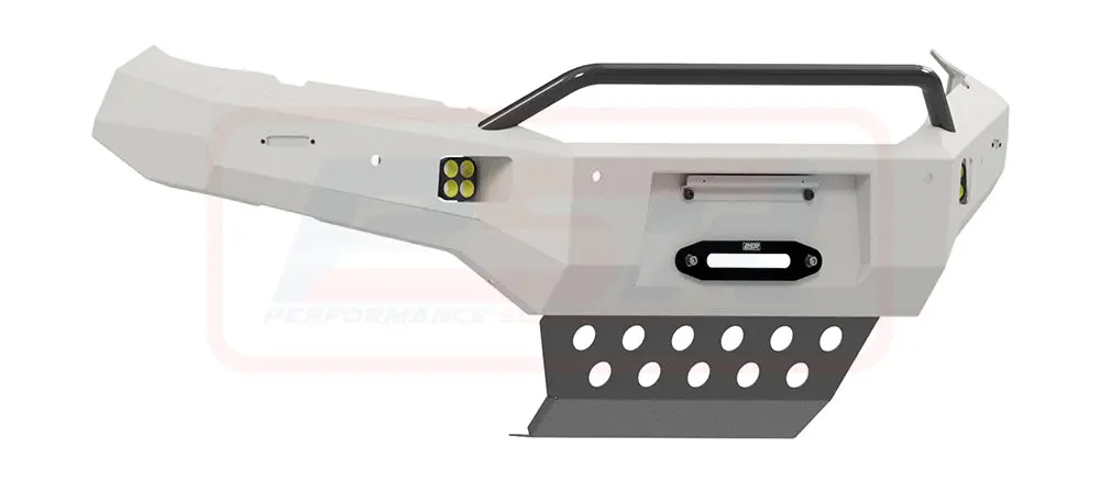 Mitsubishi Mr Triton Ambush Low Single Hoop Bullbar 1