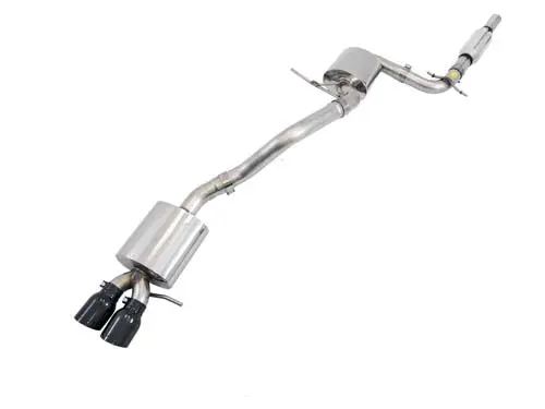 Awe: 2009-14 Volkswagen Mk6 Sportwagen 2.5L - Touring Edition Exhaust (Diamond Black Tips) 1