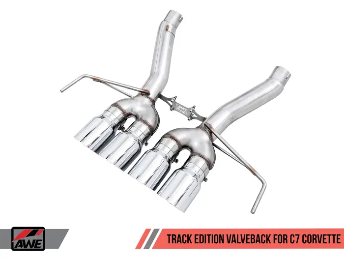 Awe: 2014-20 Chevrolet C7 Corvette Stingray|Z51|Grand Sport - Track Edition Valveback Exhaust 1