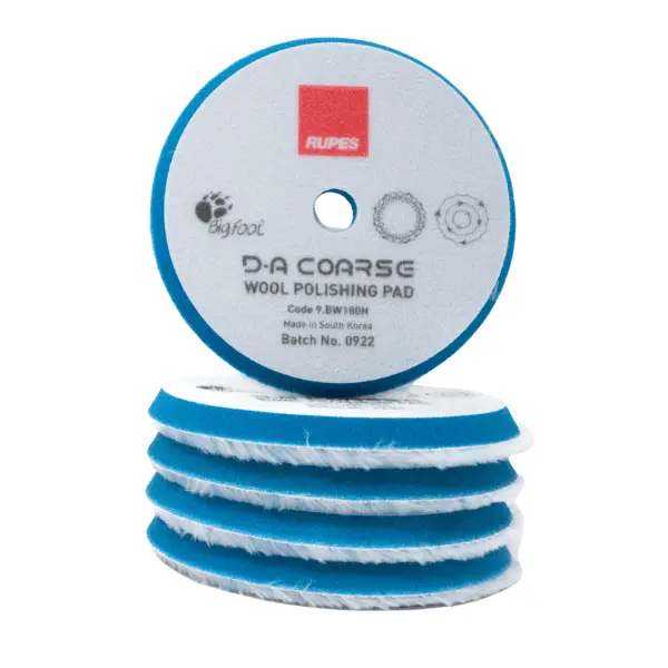 Rupes Blue Coarse Wool Pad 10