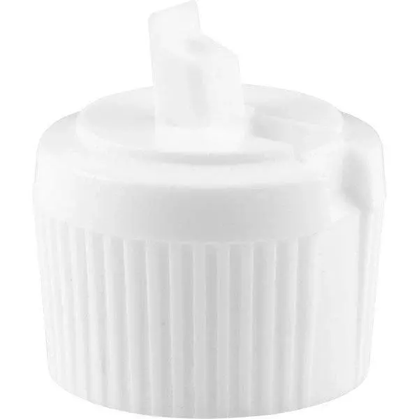 28Mm 28-410 White Turret Cap, 3Mm Orifice 1