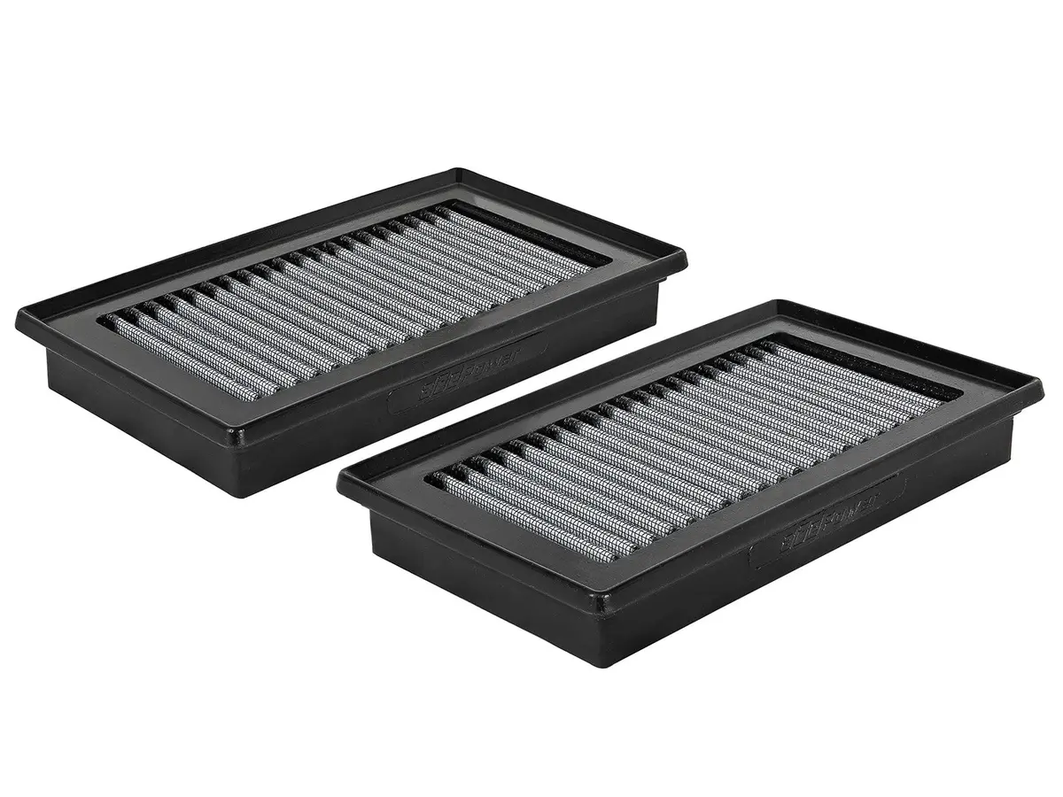 Afe: Magnum Flow Pro Dry S Air Filters (Pair) 	 Infiniti Q50 14-18 V6-3.5L (V35) Hybrid/ 14-15 V6-3.7L (V37) 1
