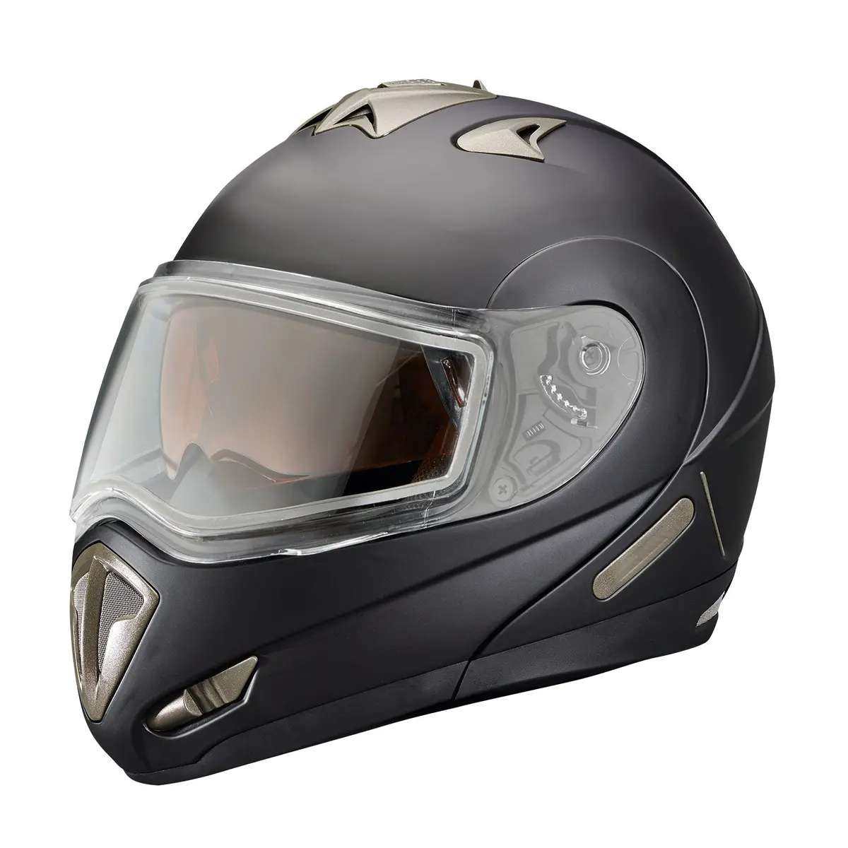 Modular 1.0 Dual-Pane Shield Helmet – Matte Black